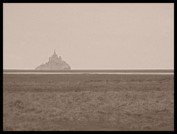 Le mascaret au Mont St Michel - 21 mars 2015