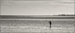 Le mascaret au Mont St Michel - 21 mars 2015